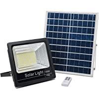 Los mejores  - Luz Solar Exterior Mando a Distancia 100W- Foco Solar LED Luz Blanco Neutro 4000K- Lámpara Solar 180 LEDS- Iluminación…